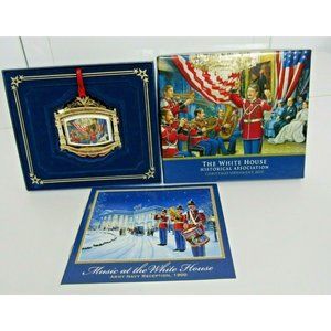 The White House Historical Association Christmas Ornament 2010 Army Navy Music